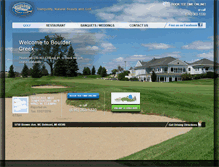 Tablet Screenshot of bouldercreekgolfclub.com